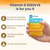 4 - HealthKart HK Vitals DISOLVE Vitamin D,  30 Strip(s)  Natural Raspberry 