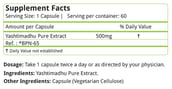 Natures Velvet Yashtimadhu Pure Extract (500 mg),  60 capsules 