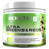 1 - Genetic Nutrition Ultra Greens & Reds,  Strawberry & Lime  500 g 