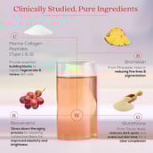 5 - Wellbeing Nutrition Glow Collagen,  200 g  Tropical Bliss 