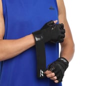 2 - Nivia Cobra Sports Gloves,  Black  Large 