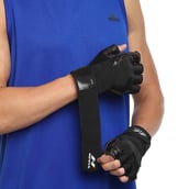 2 - Nivia Cobra Sports Gloves,  Black  Medium 