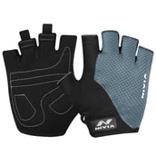 1 - Nivia Crystal Sports Gloves,  Black  Large 