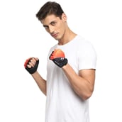 1 - Nivia Crystal Sports Gloves,  Red  Large 