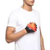 5 - Nivia Crystal Sports Gloves,  Red  Large 