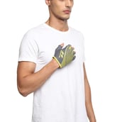 5 - Nivia Taipen Sports Gloves,  Grey/Black  Medium 