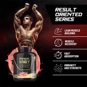 3 - Nutristar Ultra Premium Whey Protein,  4 lb  Strawberry Blast 