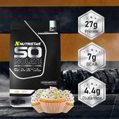 3 - Nutristar So Isolate,  2.2 lb  Birthday Cake 