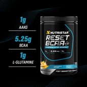3 - Nutristar Reset BCAA Plus, 0.77 lb 35 Servings Watermelon