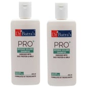 Dr Batra's Pro+ Intense Volume Shampoo, 200 ml Enriched with Rice Protein & Amla (Pack of 2)