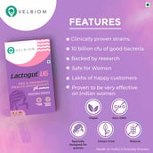 7 - Velbiom Lactogut UG Probiotics for UTIs,  30 capsules  Unflavoured 