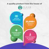 6 - Velbiom Bonatona Probiotic,  30 gummies  Orange & Kaccha Mango 