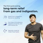 1 - Velbiom Q-gazz for Gas & Bloating Relief,  30 tablet(s)  Unflavoured 