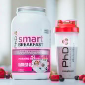 2 - PhD Smart Breakfast Meal Replacement, 600 g Morning Berries