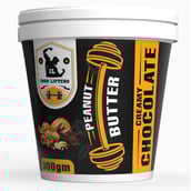1 - IRON LIFTERS Peanuts Butter,  0.300 kg  Creamy Chocolate 
