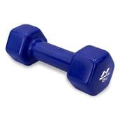 4 - Nivia Vinyl Dumbbell Set,  Blue  2 kg 