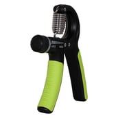 4 - Nivia Adjustable Hand Grip 2.0, Black & Green