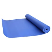 4 - Nivia Yoga Mat PVC Single Layer, Blue 6mm