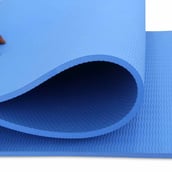 5 - Nivia Yoga Mat Anti Skid,  Blue  4mm 