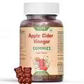 1 - INLIFE Apple Cider Vinegar,  30 gummies  Apple 