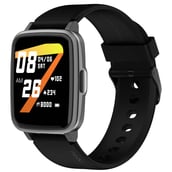 1 - Noise ColorFit Beat Smartwatch, Jet Black Free Size