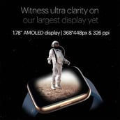 2 - Noise ColorFit Ultra 2 Smartwatch,  Navy Gold  Free Size 