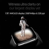 2 - Noise ColorFit Ultra 2 Smartwatch, Jet Black Free Size