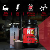3 - MuscleBlaze Super Gainer Black OP, 2.2 lb Chocolate