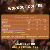 1 - MuscleBlaze Workout Coffee,  30 sachets/pack  Coffee with Herbs