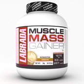 1 - Labrada Muscle Mass Gainer,  6.61 lb  Mocha 