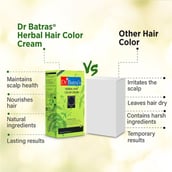 1 - Dr Batra's Herbal Hair Color Cream,  60 ml  Black 