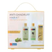 2 - Dr Batra's Anti Dandruff Hair Kit,  3 Piece(s)/Pack  Lively Clean Hair & Healthy Scalp 