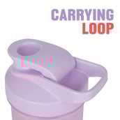 3 - GHC Brisqore Smart Classic Leakproof Protein Shaker,  Purple  500 ml 