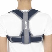 1 - beatXP Clavicle Brace Posture Corrector, Medium Blue