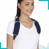 2 - beatXP Clavicle Brace Posture Corrector, Small Blue