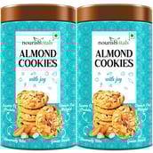 1 - NourishVitals Cookies,  0.120 kg  Almond Pack of 2 
