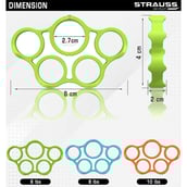 2 - Strauss Silicon Finger Stretcher,  Green 