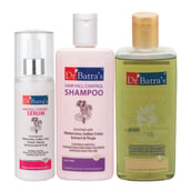 Dr Batra's Hair Fall Control Serum -125 ml, Hair Fall Control Shampoo- 200 ml & Hair Oil - 200 ml Combo, 3 Piece(s)/Pack Hair Care