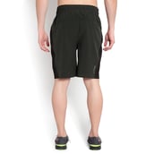 4 - John Ally Dry-Fit Gym Workout Shorts with Zipper Pockets,  2XL  Dark Olive Green 