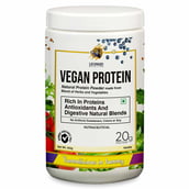 1 - Leopard Nutrition Vegan Protein,  0.99 lb  Vanilla 