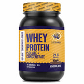 1 - Leopard Nutrition Whey Protein Isolate + Concentrate, 2.2 lb Chocolate
