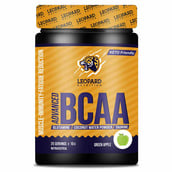 1 - Leopard Nutrition Advanced BCAA,  0.55 lb  25 Servings  Green Apple 