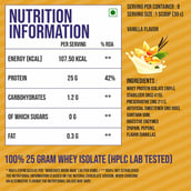 3 - Leopard Nutrition Ultra Premium Whey Isolate,  0.52 lb  Vanilla 