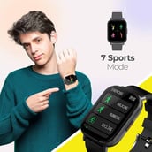 4 - Zebronics Zeb-FIT7220CH Bluetooth Smart Watch, Black 4.4 cm