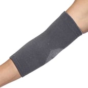 4 - Nivia Orthopedic Elbow Support Knitted,  Grey  Large 