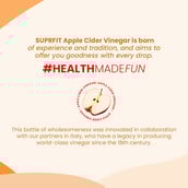 4 - Suprfit Apple Cider Vinegar,  500 ml  Unflavoured 