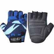1 - MuscleXP Stout Fitness Sports Gym Gloves,  Blue & Black  Free Size 