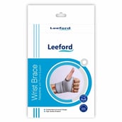 1 - Leeford Wrist Band with Thumb Support,  Grey  Free Size 