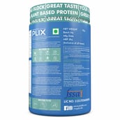 8 - Plix Sport 100% Plant Protein Strength (Post Workout),  2.2 lb  Vanilla Banana 