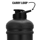 3 - GHC Brisqore Protein Gallon Water Bottle,  Charcoal Black  2.2 L 